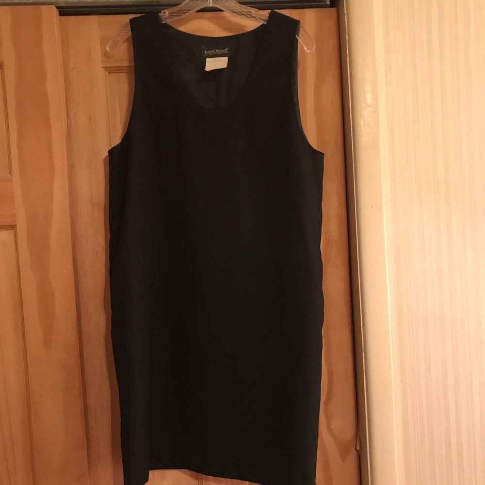 Harve Benard Sleeveless Wool Dress Fully Lined 10